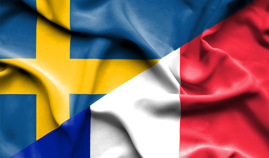 French toppers meet skinny Swedish squad