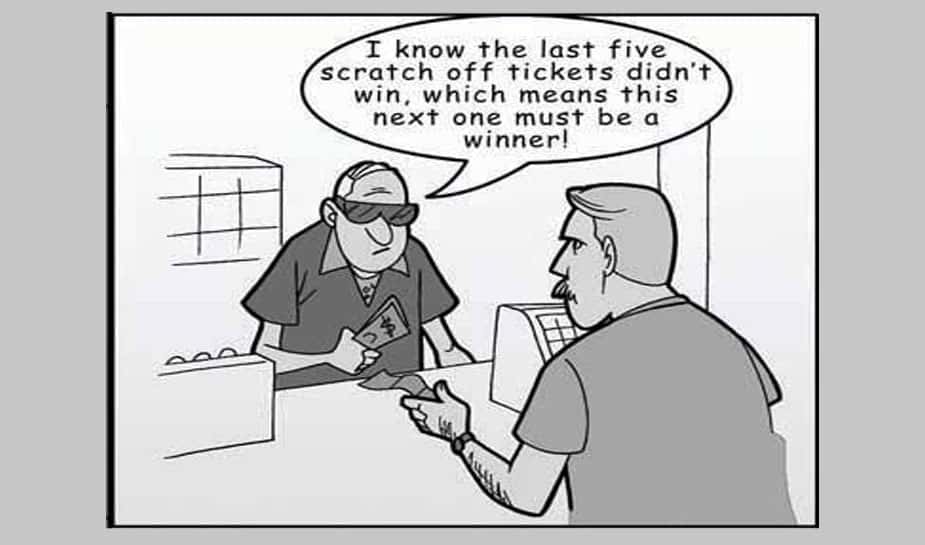 Thinking errors in gambling. We make them all.