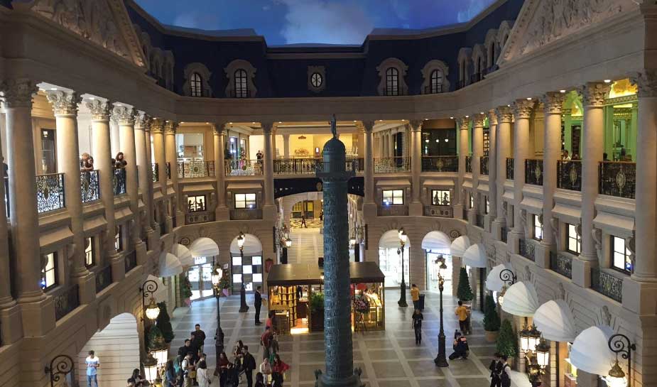 Shopping at Parisian macau