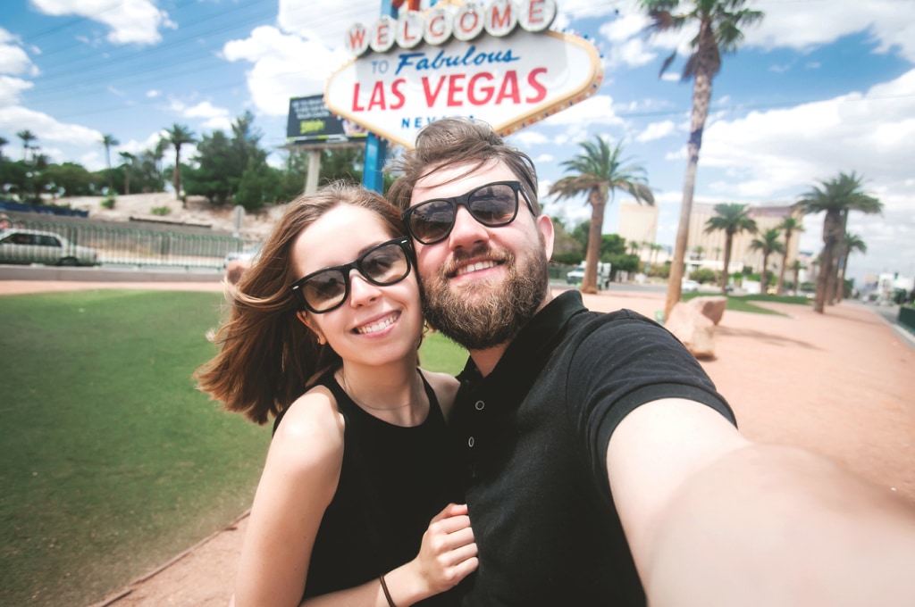 What to do in Las Vegas selfie sign