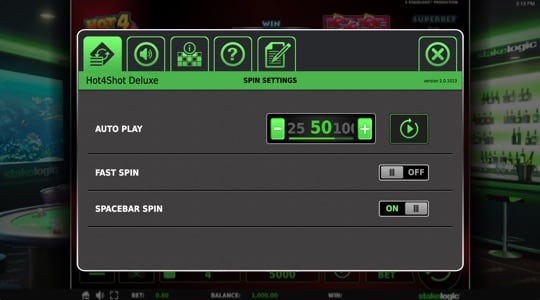 Set the autoplay option (optionally)