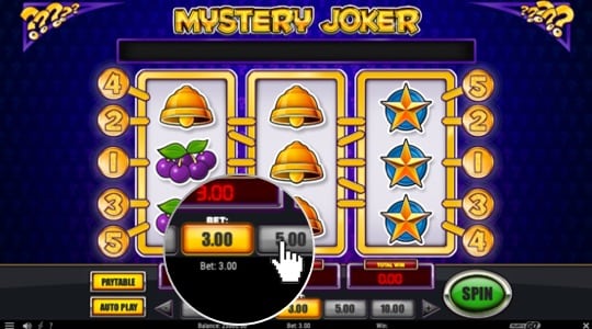 Determine the size of your bet