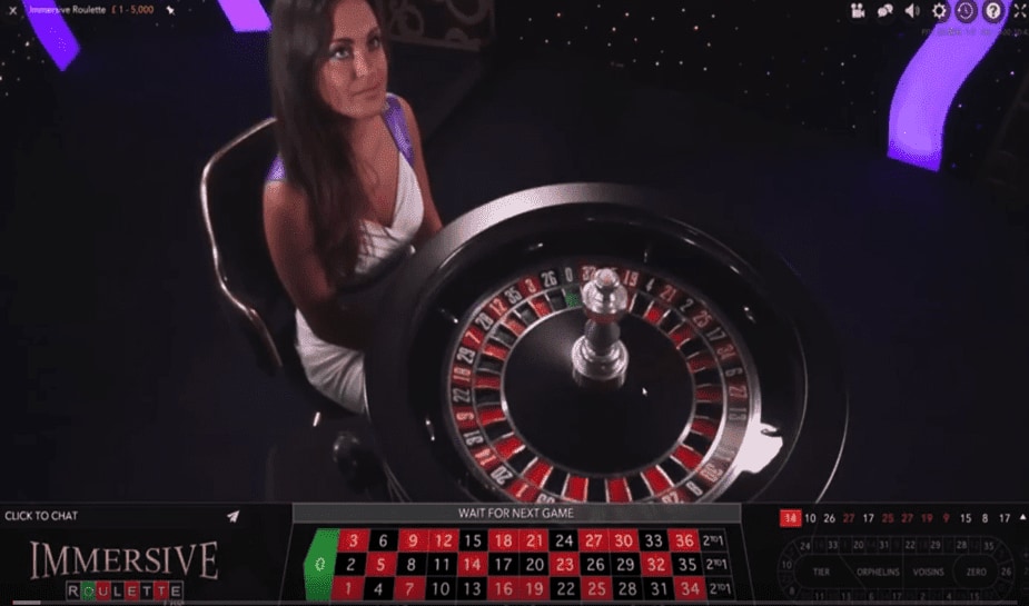 Immersive roulette