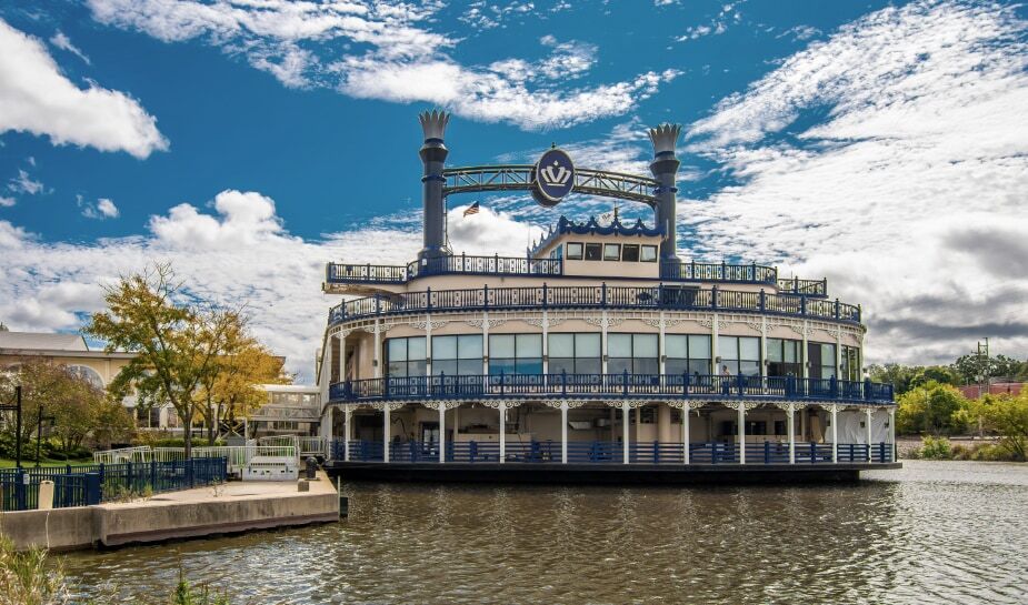 Rivers Casino on water and gambling laws in Illinois