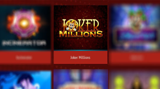 Find the Joker Millions slot