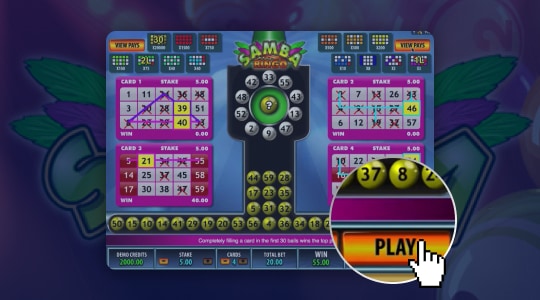 Welcome To Samba Bingo