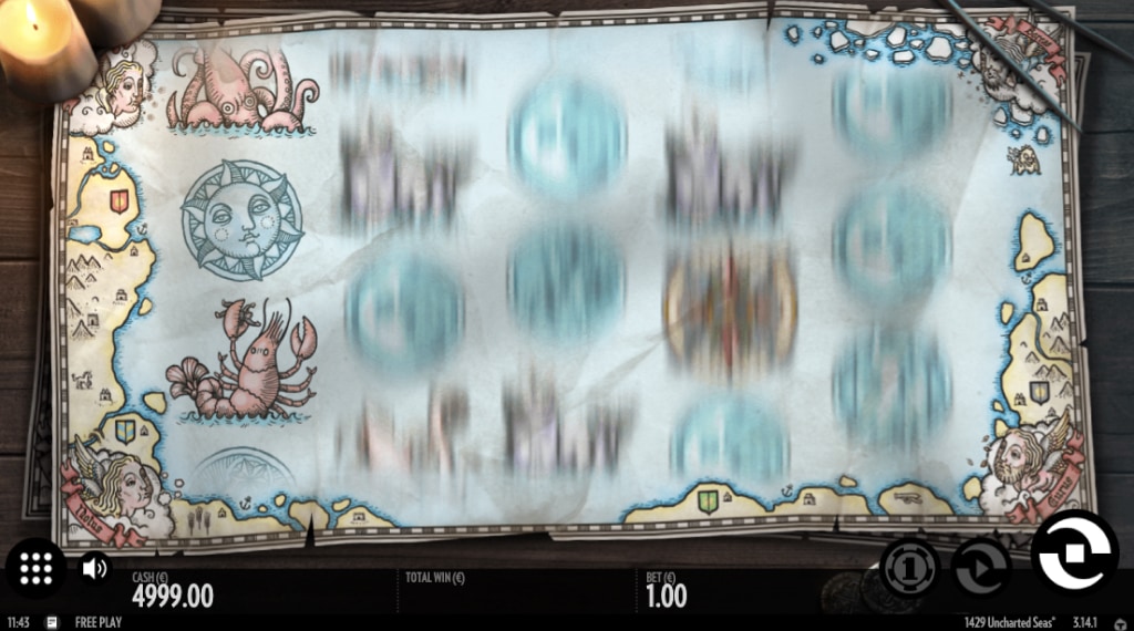 The Uncharted Seas slot