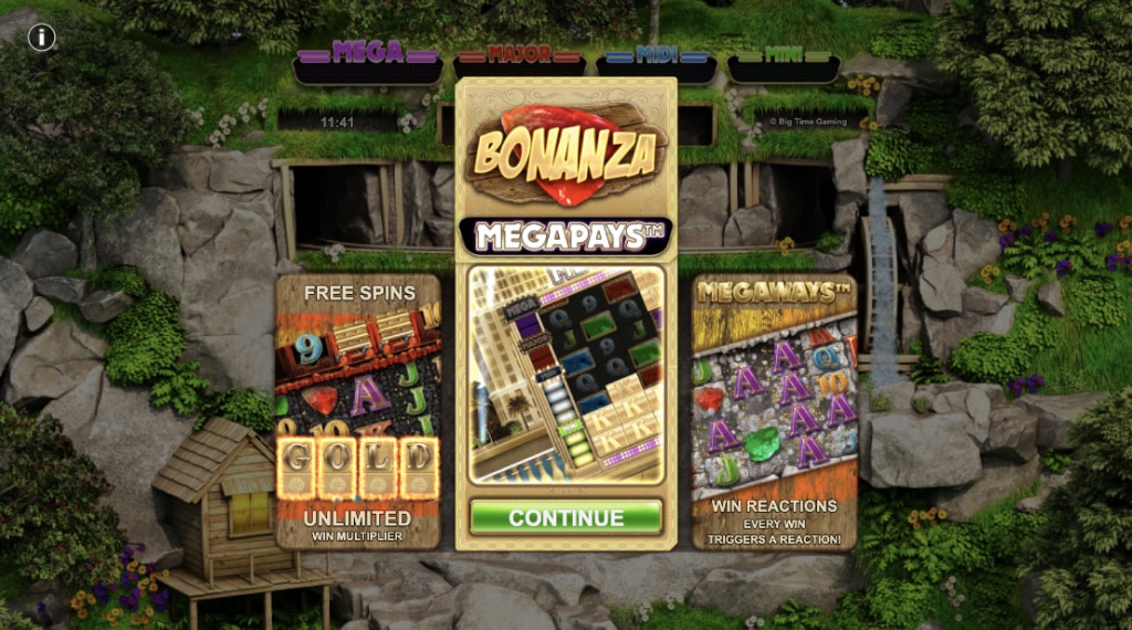 Rules of the game bonanza megapays slot