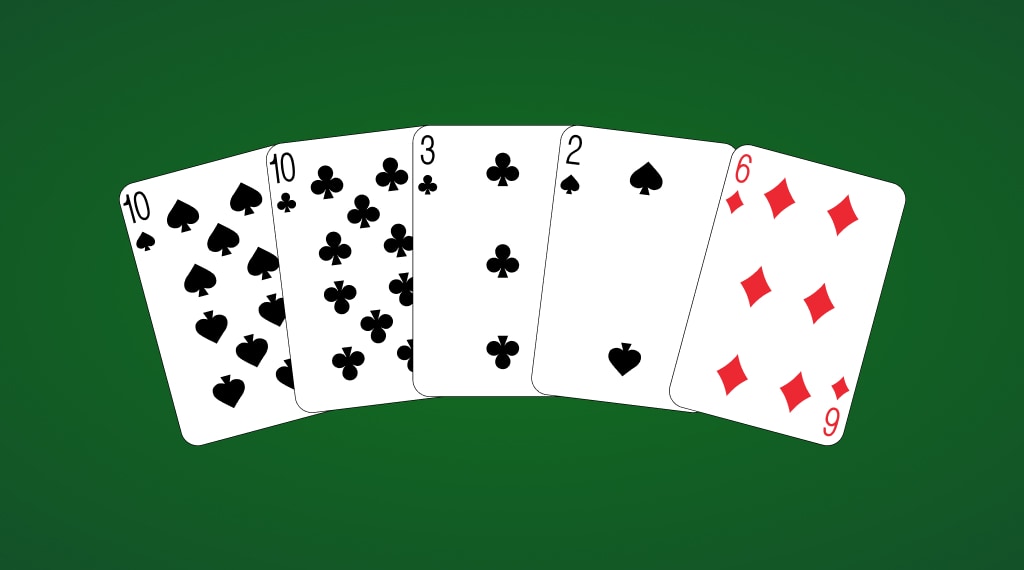 One pair caribbean stud poker