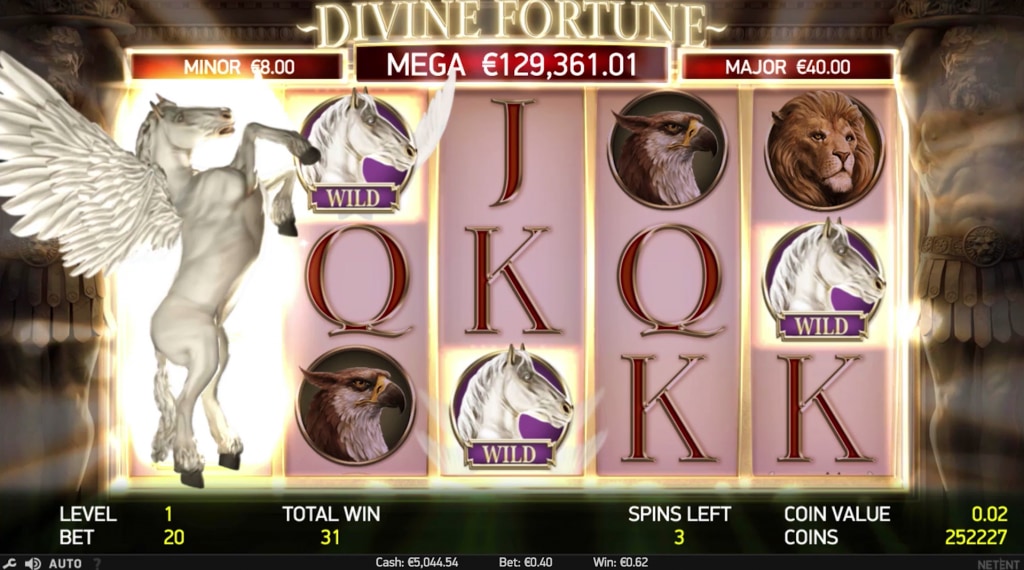 Pegasus divine fortune slot