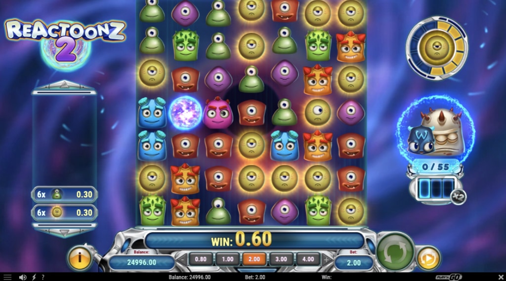 Rules of the game Reactoonz 2