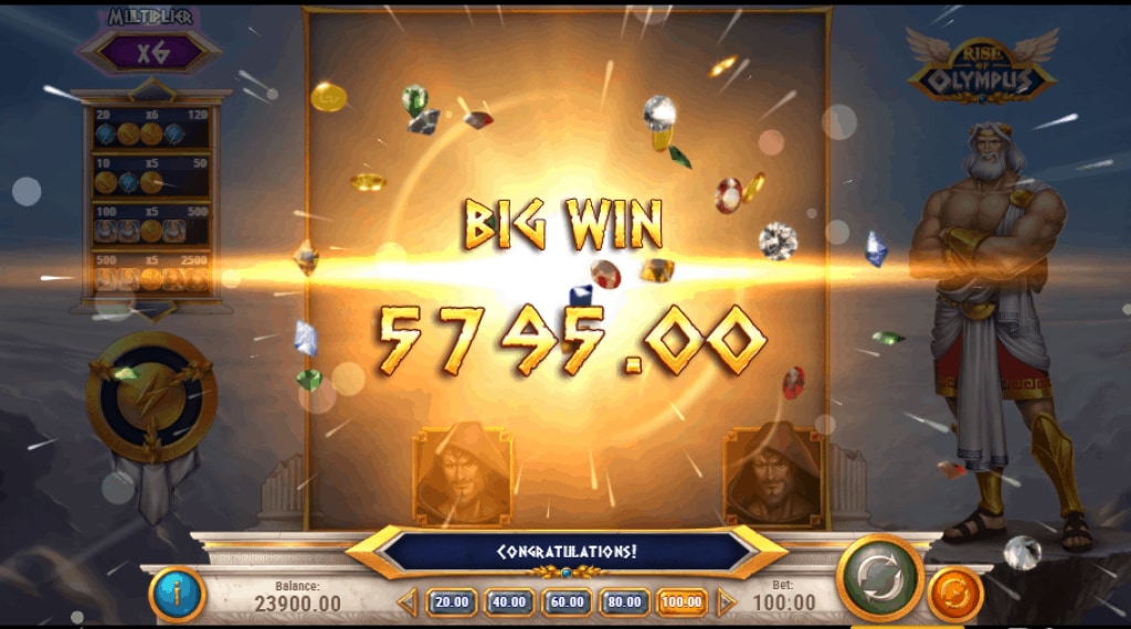 Bonus from Rise of Olympus