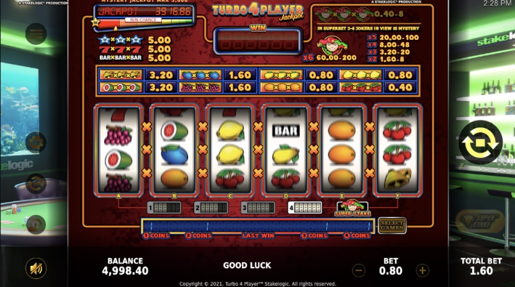 Game rules of Turboplayer