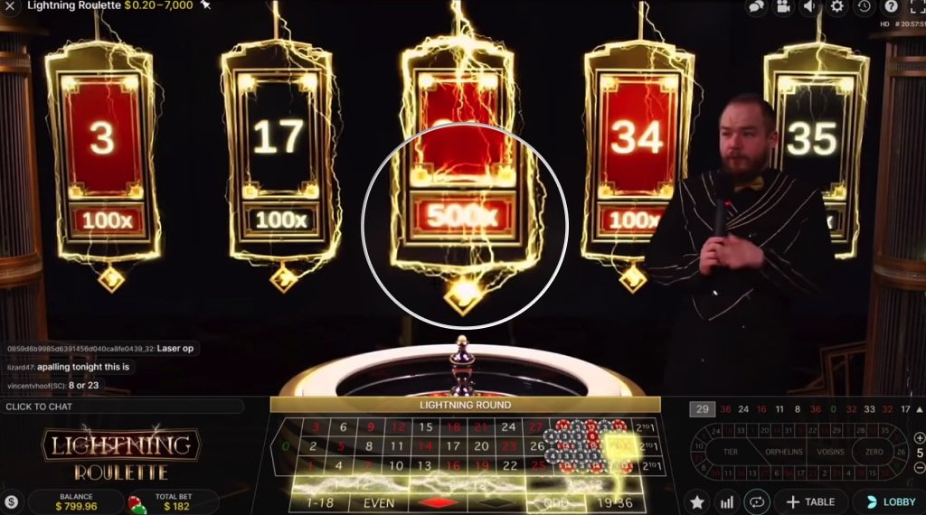 Advantages of lightning roulette slot