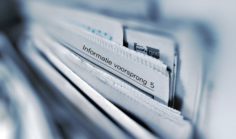 The information edge when betting