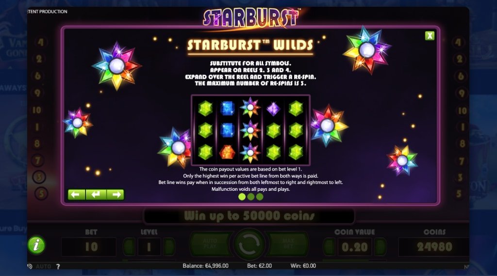 Respins at Starburst