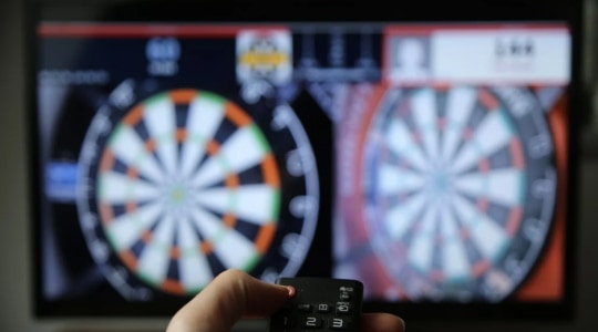 Darts on tv